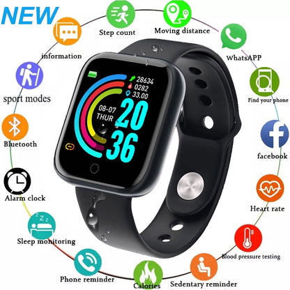 New D20 Pro Smartwatch – Stay Connected in Style